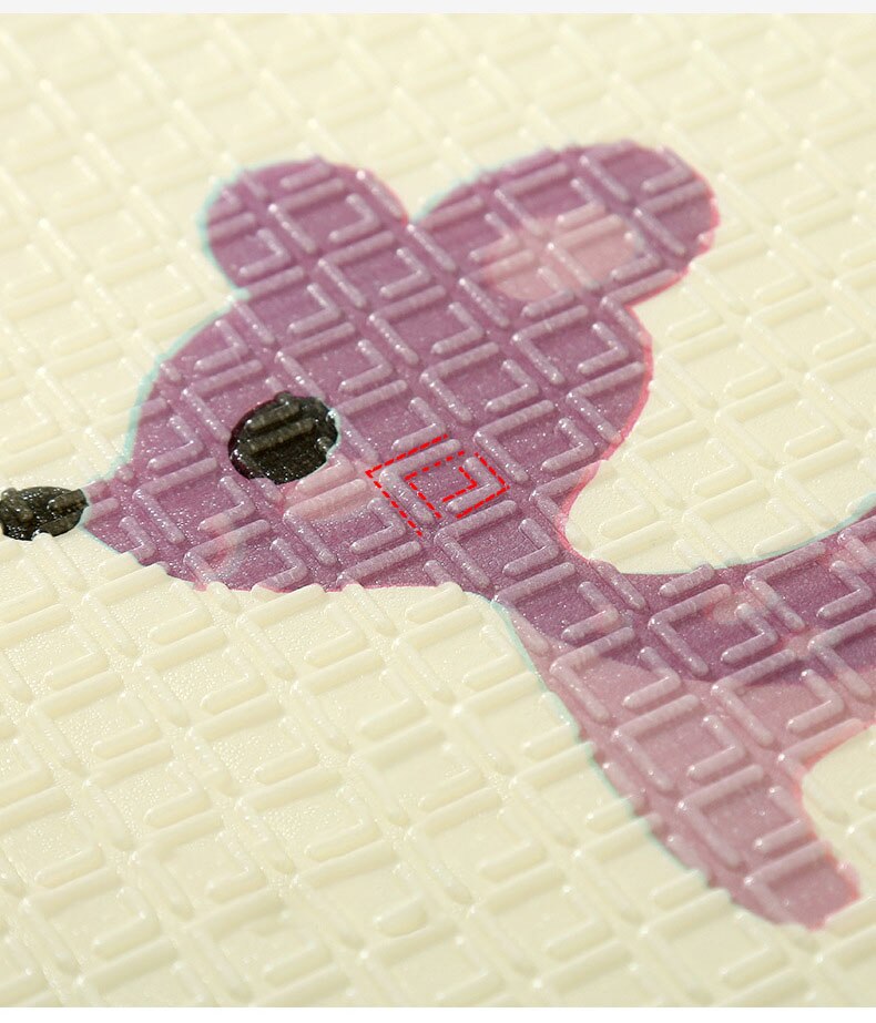 200x180cm Foldable Cartoon Baby Play Mat XPE Puzzle Children Mat Baby Climbing Pad Kids Rug Baby Games Mats Children Room  Toys