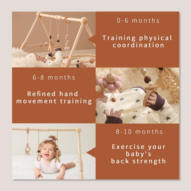 1Set Play Gym Frame Baby Activity Wooden Fitness Frames Play Gym Mobile Baby Room Decoration Newborn Baby Accessories Rattle Toy 1Set Play Gym Frame Baby Activity Wooden Fitness Frames Play Gym Mobile Baby Room Decoration Newborn Baby Accessories Rattle Toy