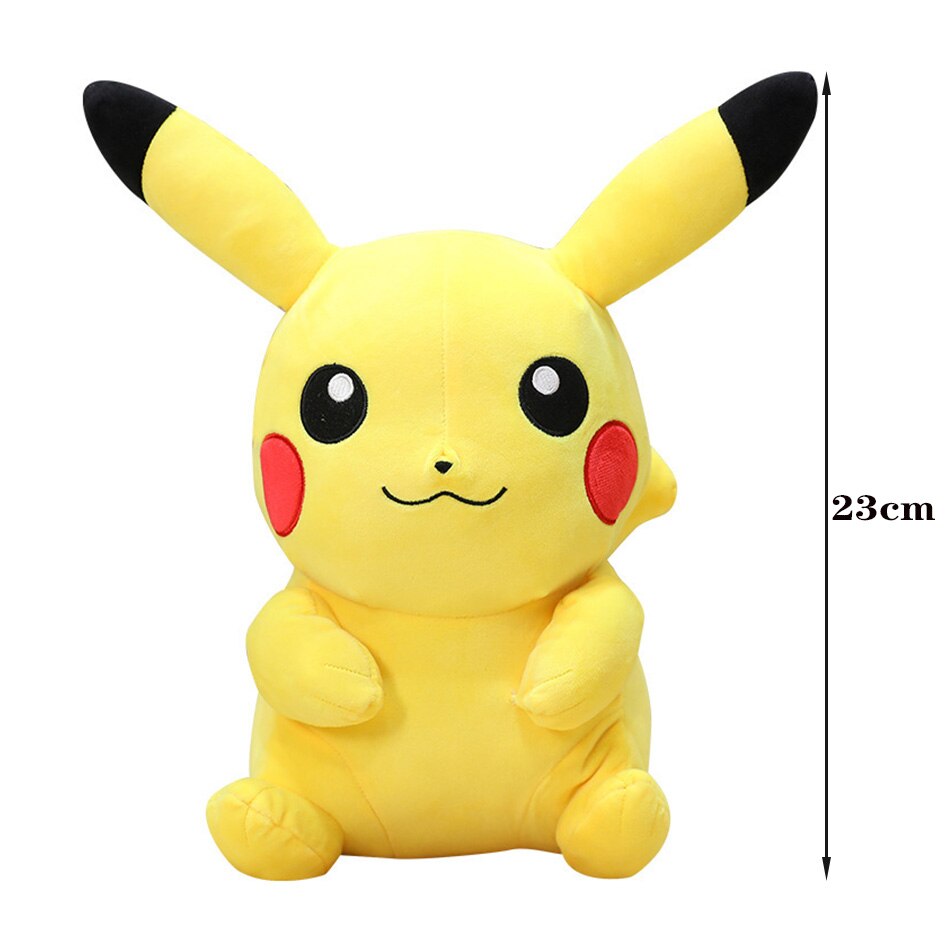 TAKARA TOMY Pokemon 20 ~ 25cm Pikachu peluş oyuncaklar dolması oyuncaklar japonya film Charmander Anime bebekler noel doğum g&uuml;n&uuml; hediyeleri &ccedil;ocuklar i&ccedil;in
