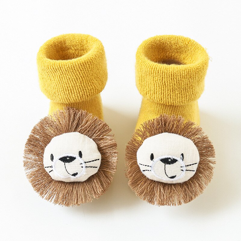 Toddler 0-2 Years Three-dimensional Cartoon Lion Doll Baby Floor Socks Newborn Socks Newborn Accessories Stuff Calcetines Bebe Toddler 0-2 Years Three-dimensional Cartoon Lion Doll Baby Floor Socks Newborn Socks Newborn Accessories Stuff Calcetines Bebe