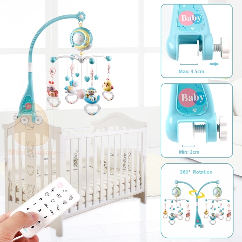 Baby Mobile Rattles Toys 0-12 Months For Baby Newborn Crib Bed Bell Toddler Rattles Carousel For Cots Kids Musical Toy Gift Baby Mobile Rattles Toys 0-12 Months For Baby Newborn Crib Bed Bell Toddler Rattles Carousel For Cots Kids Musical Toy Gift