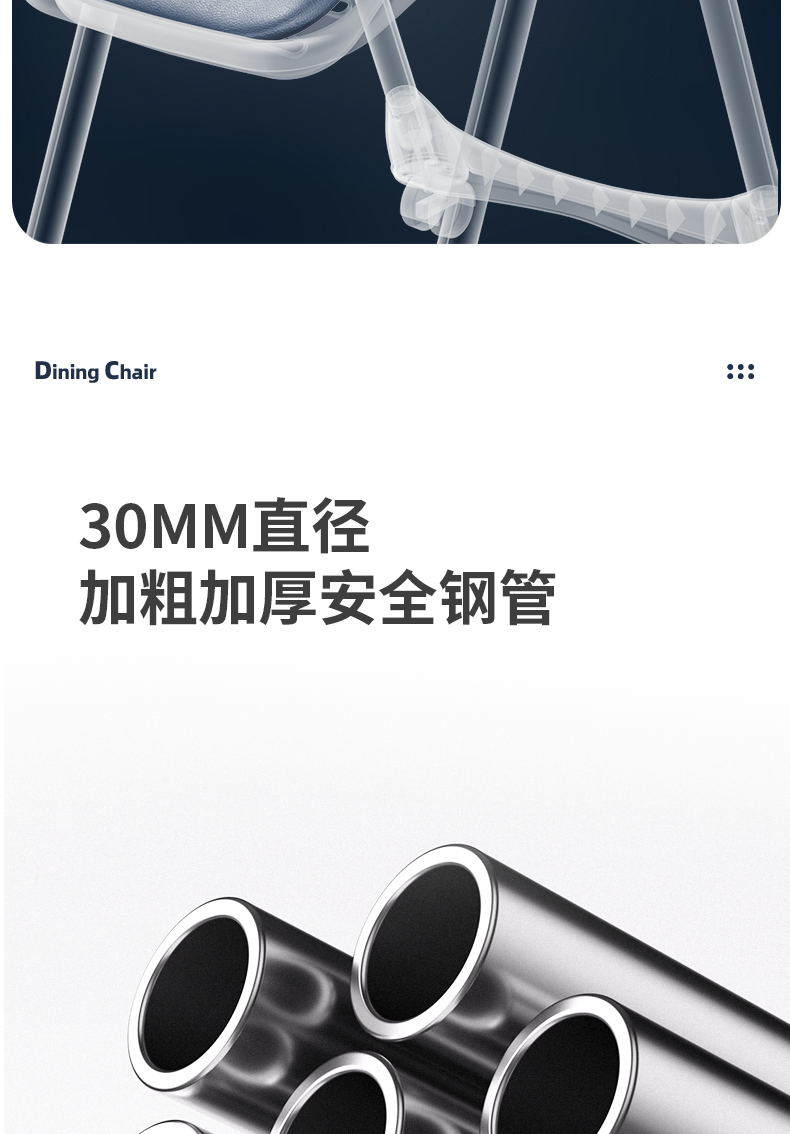 Folding Baby Dining Chair PU Leather Cushion Multifunction Safety Fall Proof Seat Baby High Chair with Safe Meal Tray Furniture