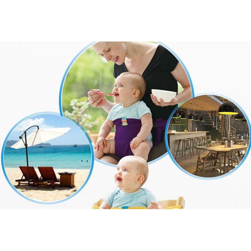 Portable Kids Baby Chair Travel Foldable Washable Infant Dining High Dinning Cover Seat Safety Belt Feeding Baby Care Accessory Portable Kids Baby Chair Travel Foldable Washable Infant Dining High Dinning Cover Seat Safety Belt Feeding Baby Care Accessory