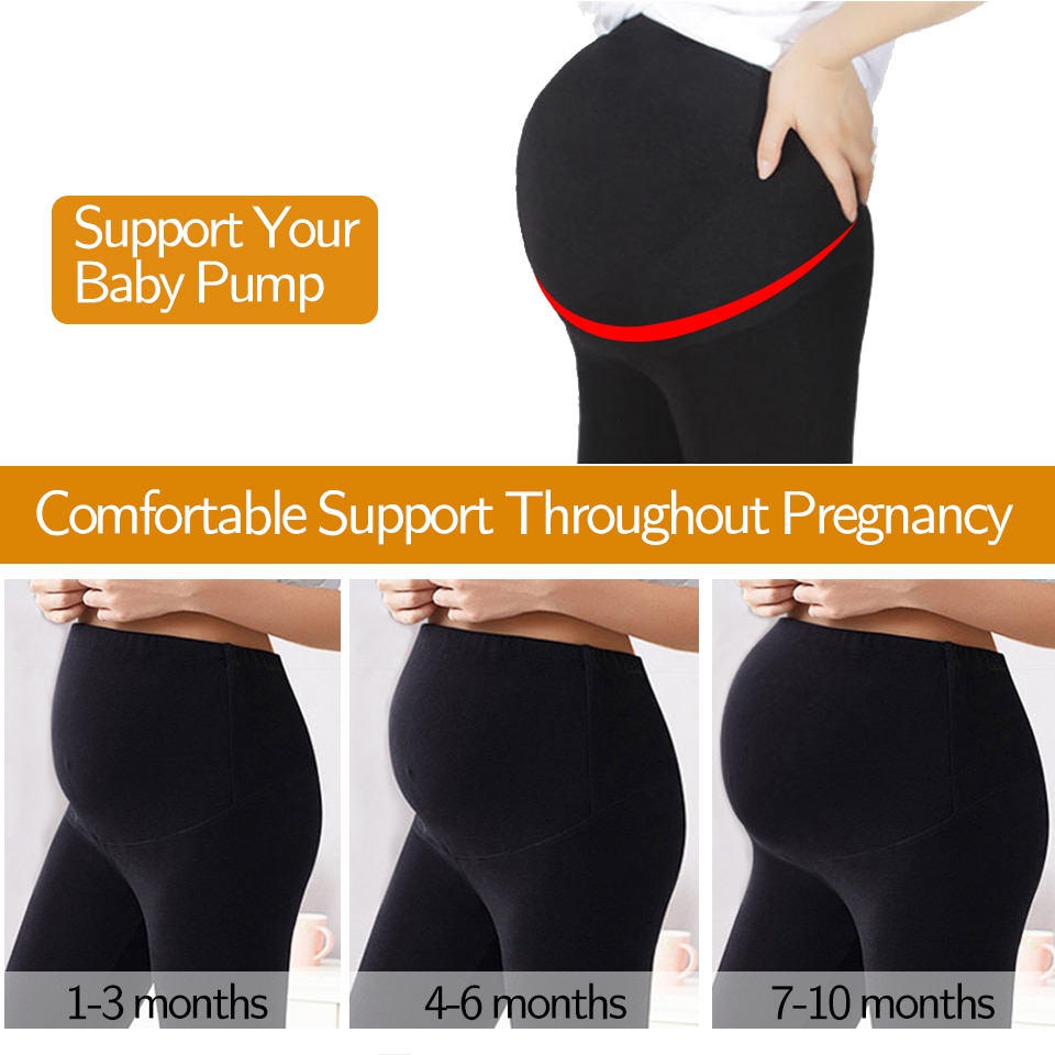 High Waist pregnancy Leggings Skinny Maternity clothes for pregnant women Belly Support Knitted Leggins Body Shaper Trousers High Waist pregnancy Leggings Skinny Maternity clothes for pregnant women Belly Support Knitted Leggins Body Shaper Trousers