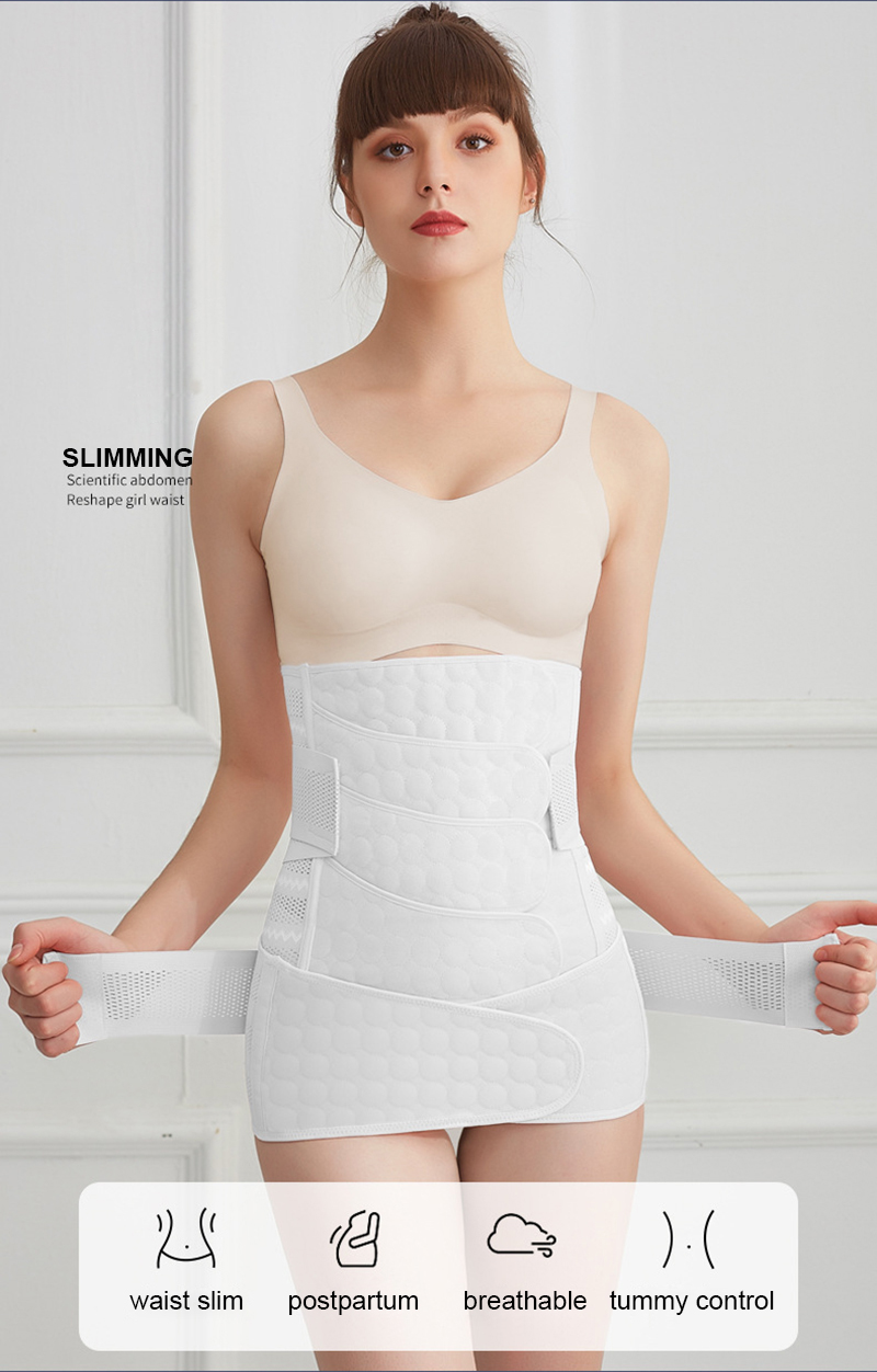 Postpartum Belt Postnatal Bandage Back Support Girdles Waist Trainer Cincher Shapewear Belly Band Body Shapers Pregnancy Corset