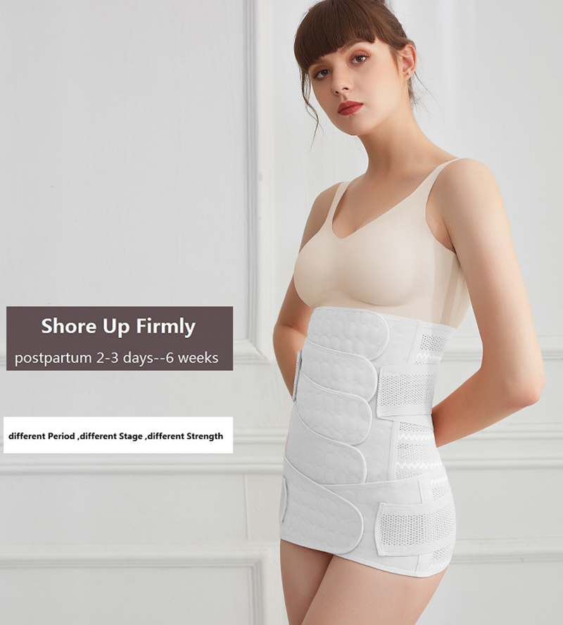 Postpartum Belt Postnatal Bandage Back Support Girdles Waist Trainer Cincher Shapewear Belly Band Body Shapers Pregnancy Corset