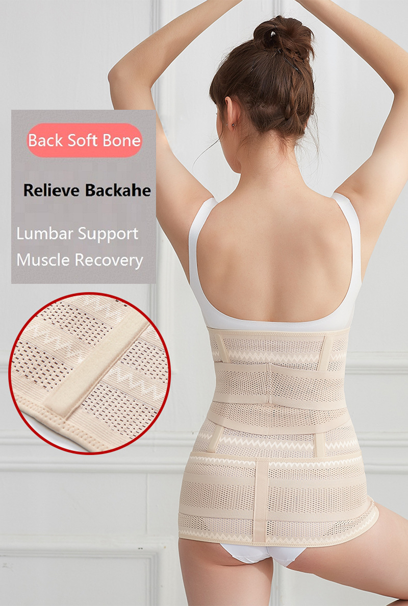 Postpartum Belt Postnatal Bandage Back Support Girdles Waist Trainer Cincher Shapewear Belly Band Body Shapers Pregnancy Corset