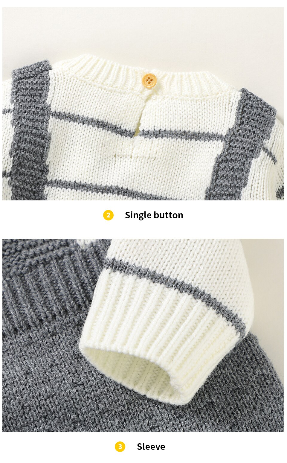 Bebek tulum &ouml;rme yenidoğan erkek kız uzun kollu tulumlar kıyafetler sonbahar kış rahat bebek Unisex giyim giysi 0-18m