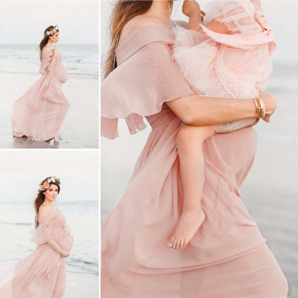 Maternity Dresses For Photo Shoot Chiffon Pregnancy Dress Photography Props Maxi Gown Dresses For Pregnant Women Clothes 2022New Maternity Dresses For Photo Shoot Chiffon Pregnancy Dress Photography Props Maxi Gown Dresses For Pregnant Women Clothes 2022New