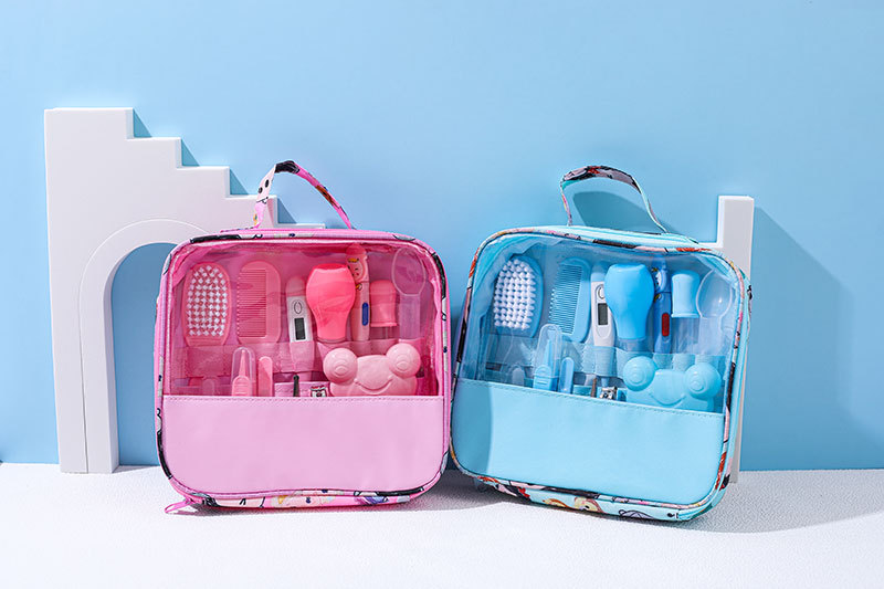 13/20 Pcs/Set Newborn Baby Nail Hair Health Care Thermometer Grooming Brush Kit Care Baby Essentials Newborn Material Safety