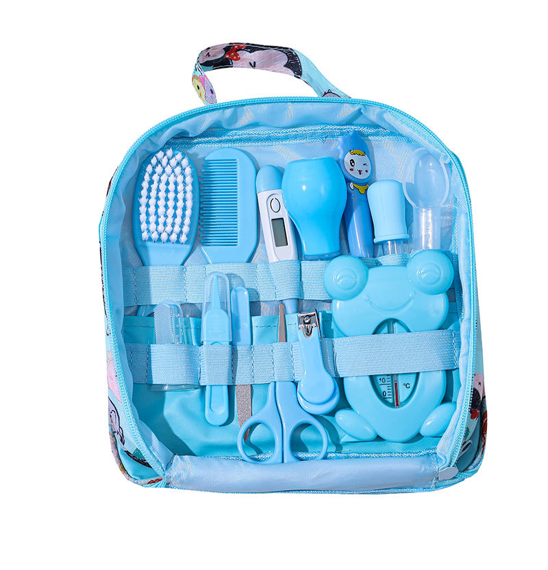 13/20 Pcs/Set Newborn Baby Nail Hair Health Care Thermometer Grooming Brush Kit Care Baby Essentials Newborn Material Safety