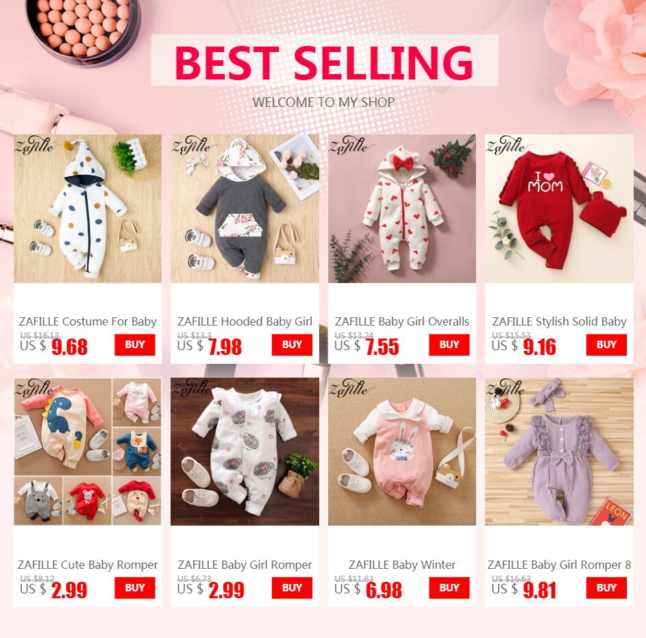 ZAFILLE Animals Newborn Clothing Cute Cartoon Crawlers For Kids Unisex Baby's Rompers Girls Overalls For Children's Jumpsuits