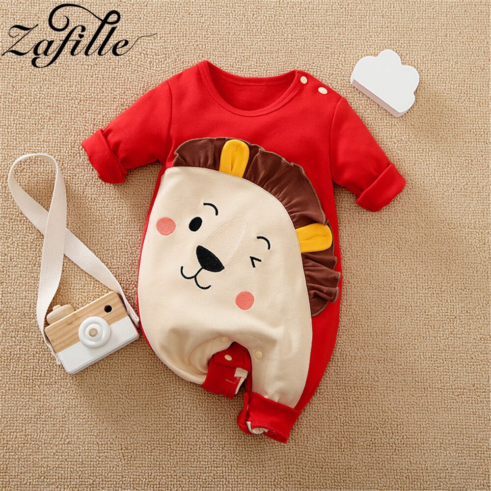 ZAFILLE Lions Clothes For Newborns Girl Bodysuit Cartoon Baby Romper 2022 Overalls For Kids Summer Baby Clothes Infant Sleepwear ZAFILLE Lions Clothes For Newborns Girl Bodysuit Cartoon Baby Romper 2022 Overalls For Kids Summer Baby Clothes Infant Sleepwear