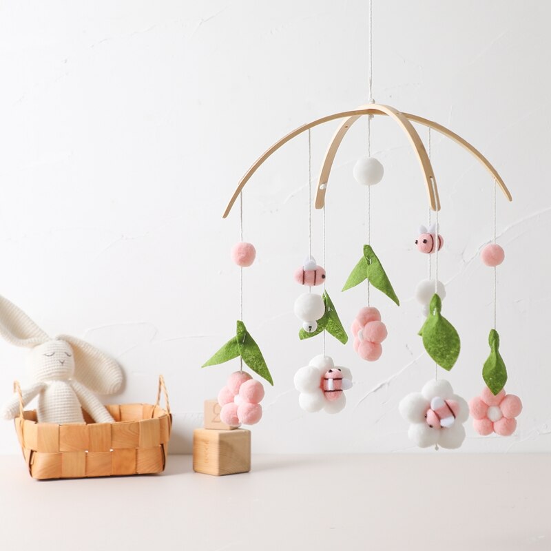 Baby Cribs Rattle Toys 0-12 Months Wooden Baby Mobile Newborn Bee Animal Shape Bed Bell Hanging Toys Bracket Baby Bed Toys Gifts Baby Cribs Rattle Toys 0-12 Months Wooden Baby Mobile Newborn Bee Animal Shape Bed Bell Hanging Toys Bracket Baby Bed Toys Gifts