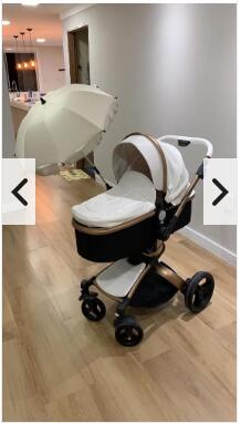 Fast & Free Shipping Aulon Baby Stroller 3 in 1 Free Duty High land-scape  Pram Fashion Carriage on used for New Born to age 4