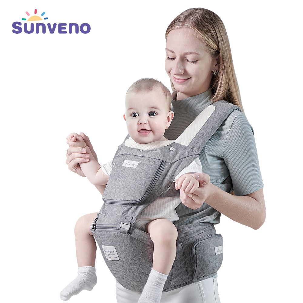 Sunveno Baby Carrier Infant Hip Seat Carrier Bebe Kangaroo Sling for Newborns Backpack Carrier Baby Travel Activity Gear Sunveno Baby Carrier Infant Hip Seat Carrier Bebe Kangaroo Sling for Newborns Backpack Carrier Baby Travel Activity Gear