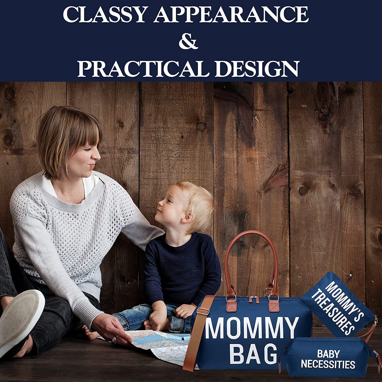 Travel Mommy Bag Portable Maternity Bag Milk Bottle Insulation Bag Large-capacity Mother and Baby Diaper Bag