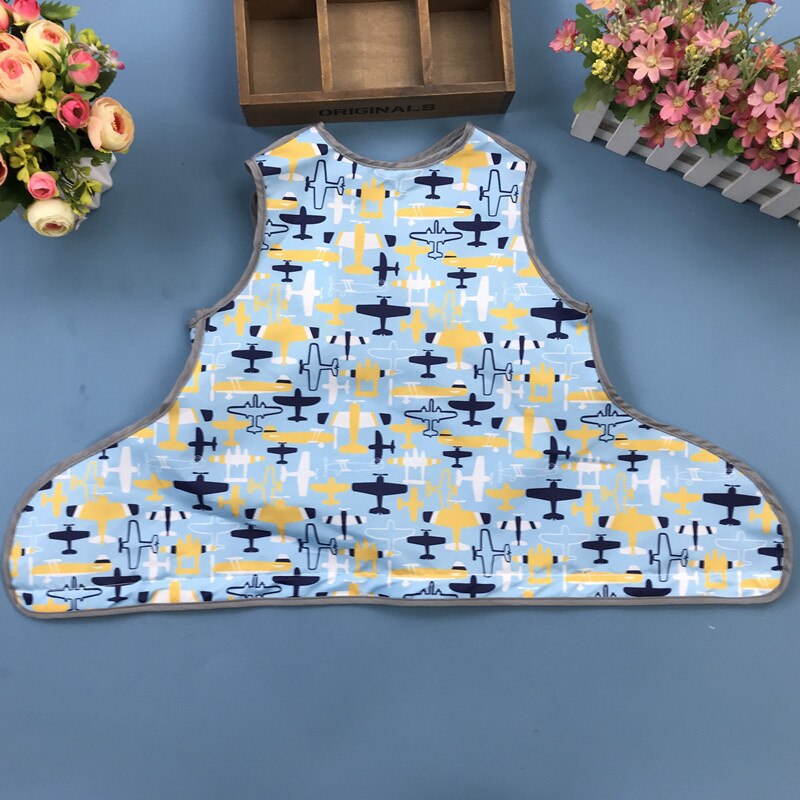 3in1 Baby Bib Table Cover Dining Chair Gown Waterproof Saliva Towel Burp Apron Food Feeding towel Gown/tray/storage bag