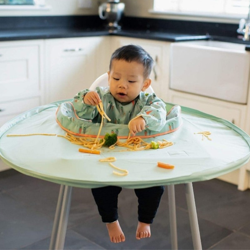 3in1 Baby Bib Table Cover Dining Chair Gown Waterproof Saliva Towel Burp Apron Food Feeding towel Gown/tray/storage bag 3in1 Baby Bib Table Cover Dining Chair Gown Waterproof Saliva Towel Burp Apron Food Feeding towel Gown/tray/storage bag