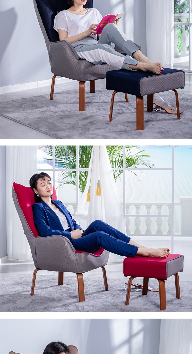 Bedroom single small sofa balcony backrest chair feeding chair reading lounge modern simple lazy sofa chair sofa cama sofa bed