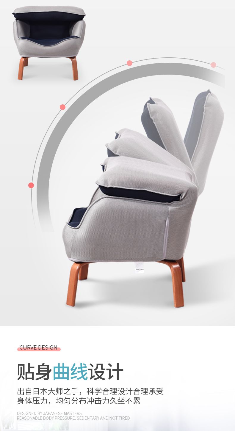 Bedroom single small sofa balcony backrest chair feeding chair reading lounge modern simple lazy sofa chair sofa cama sofa bed