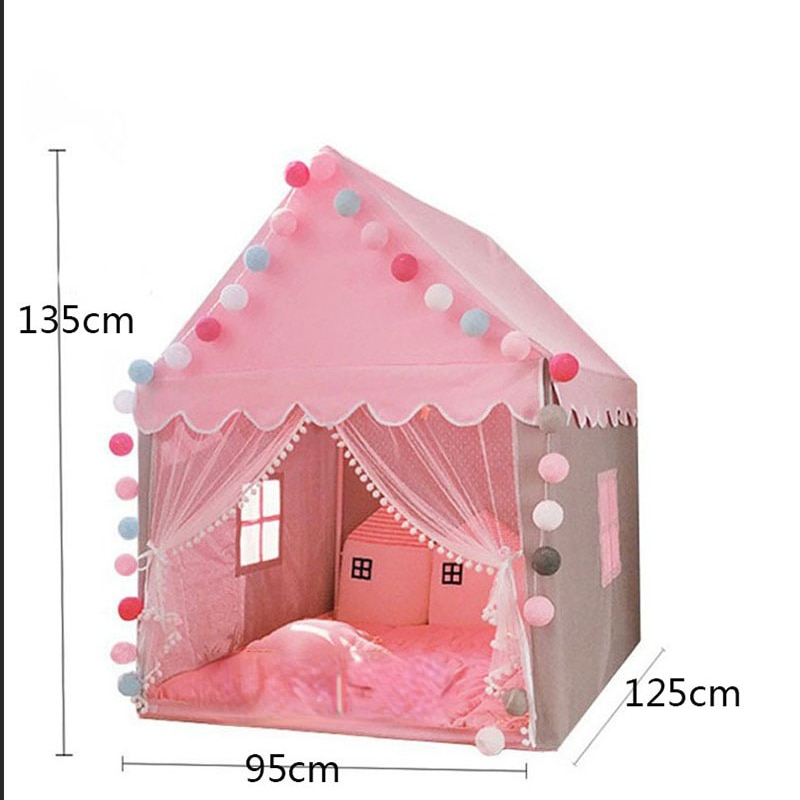 Baby Tent Children's Home Girl's Small House Children's Entertainment Game House Baby Outdoor Play Amusement Park Game Tent Baby Tent Children's Home Girl's Small House Children's Entertainment Game House Baby Outdoor Play Amusement Park Game Tent