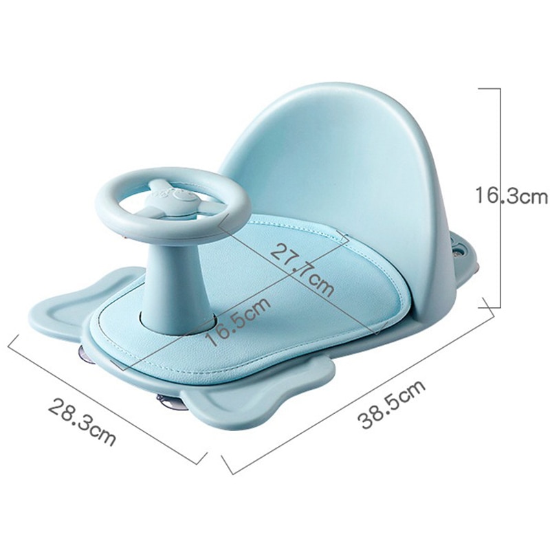 Baby Bath Seat Can Sit/Lie Down Newborn Non-slip Round Bathtub Seat with Non-Slip Soft Mat Universal Safety Support Bath Chair Baby Bath Seat Can Sit/Lie Down Newborn Non-slip Round Bathtub Seat with Non-Slip Soft Mat Universal Safety Support Bath Chair