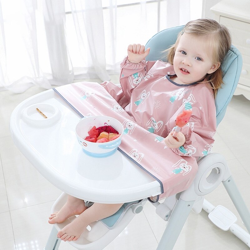 Baby Dining Chair Gown Food Feeding Highchair Bib Coverall Table Cloth Cover Baby Dining Chair Gown Food Feeding Highchair Bib Coverall Table Cloth Cover