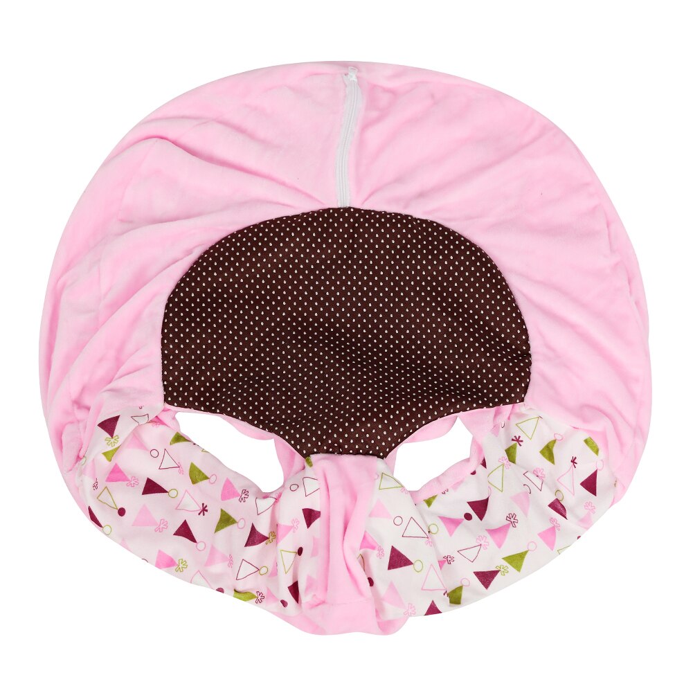 Cartoon Cradle Sofa Cover Washable No Filler Baby Sitting Chair Breathable Feeding Chair Cases Antiskid for Toddlers Supplies