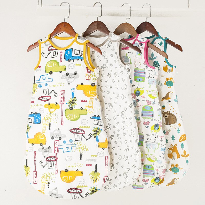 Happyflute Newborn Zipper Sleepsack Wrap Baby Short Sleeve Cotton Sleeping Bag Blanket Bedding Happyflute Newborn Zipper Sleepsack Wrap Baby Short Sleeve Cotton Sleeping Bag Blanket Bedding