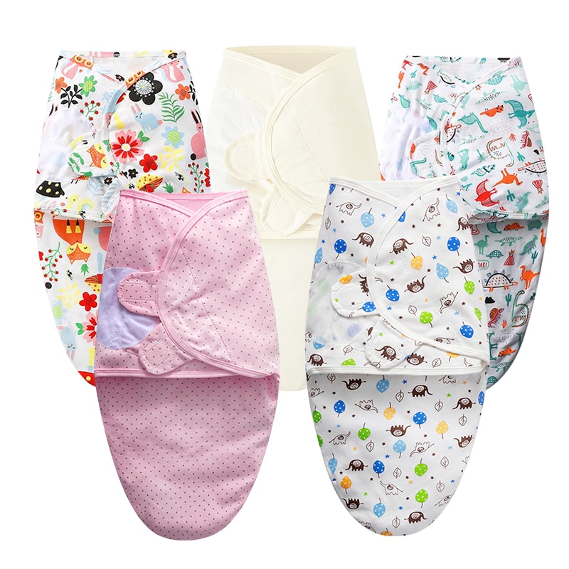 Baby Sleeping Bag Newborn Envelope Cocoon Wrap Swaddle Soft 100% Cotton 0-6 Months Sleep Blanket Baby Sleeping Bag Newborn Envelope Cocoon Wrap Swaddle Soft 100% Cotton 0-6 Months Sleep Blanket
