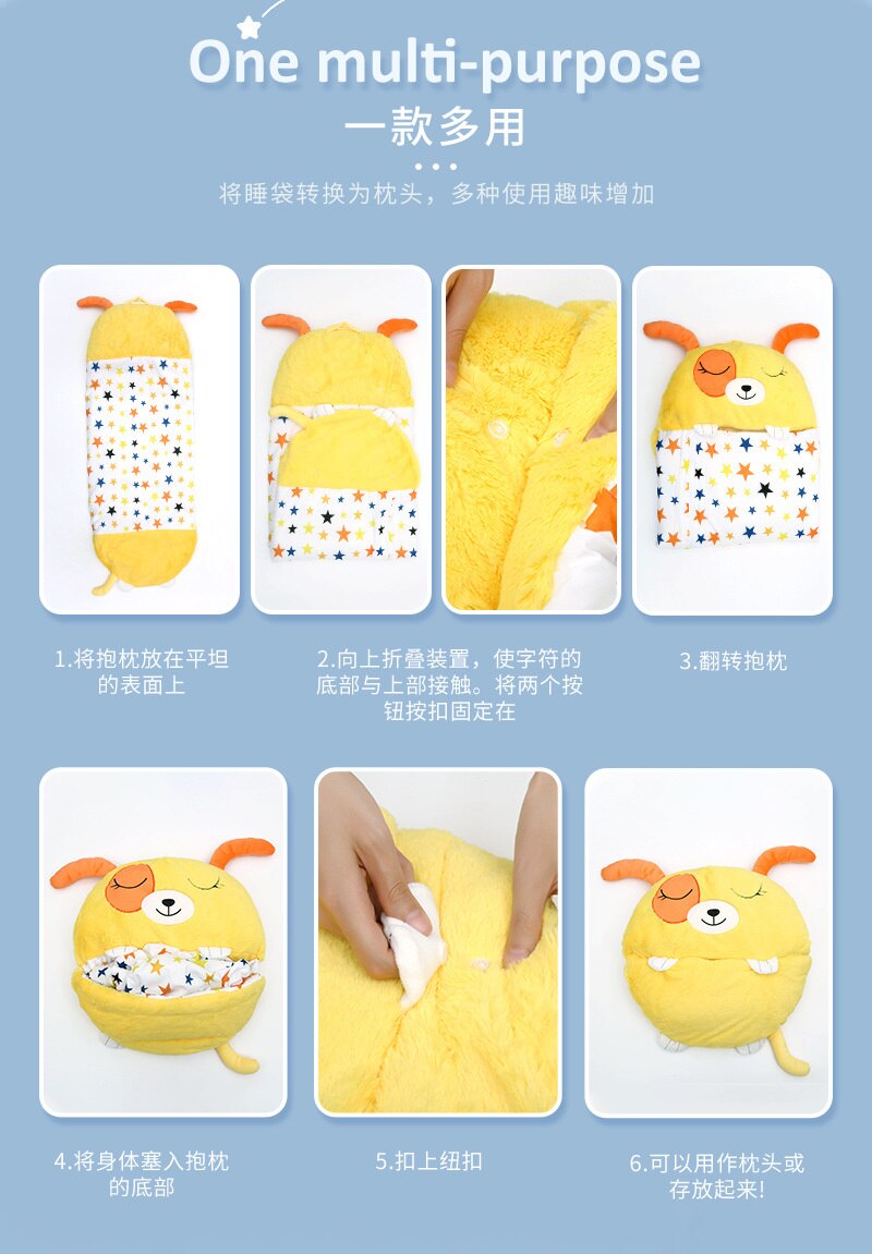 Baby Sleeping Bag Blanket kids Sleep Sack For Boys Girls Gifts Children Sleepsacks Plush Doll Pillow dormilocos saco dormir Baby Sleeping Bag Blanket kids Sleep Sack For Boys Girls Gifts Children Sleepsacks Plush Doll Pillow dormilocos saco dormir