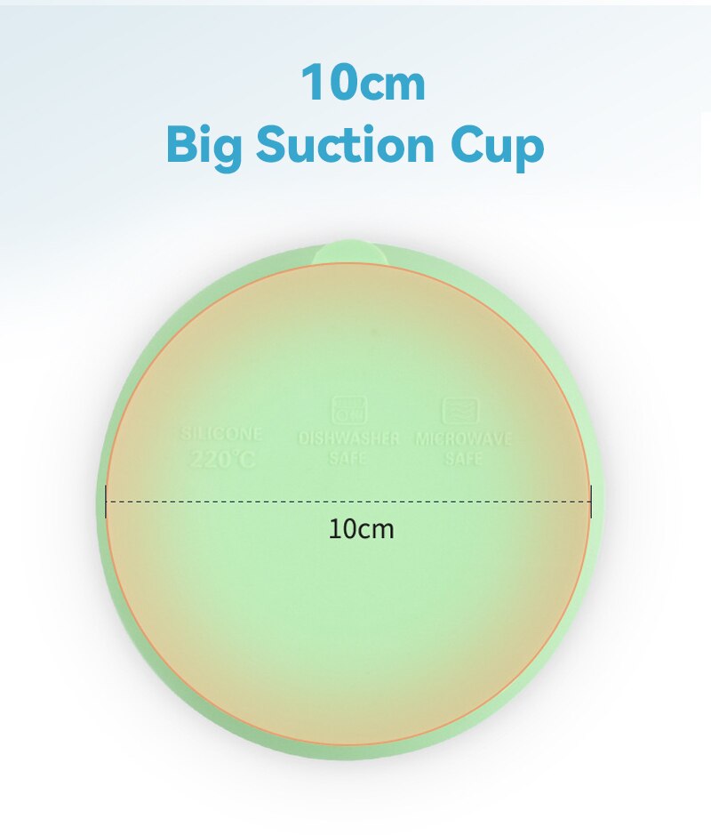 4/6/8 PCS Baby Soft Silicone Sucker Bowl Plate Cup Bibs Spoon Fork Sets Non-slip Tableware Children's Feeding Dishes BPA Free