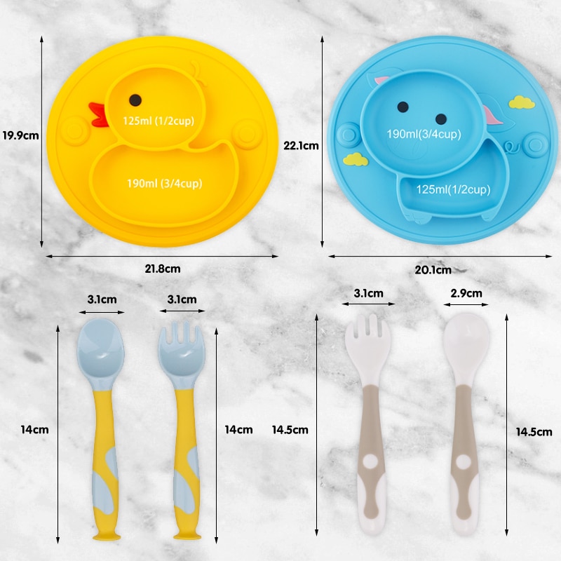 Anti-slip Baby Dishes Food Grade Silicone Plate for Toddler Self-Feeding Suction Placemat Baby stuff Bowl Plush Baby accessories Anti-slip Baby Dishes Food Grade Silicone Plate for Toddler Self-Feeding Suction Placemat Baby stuff Bowl Plush Baby accessories