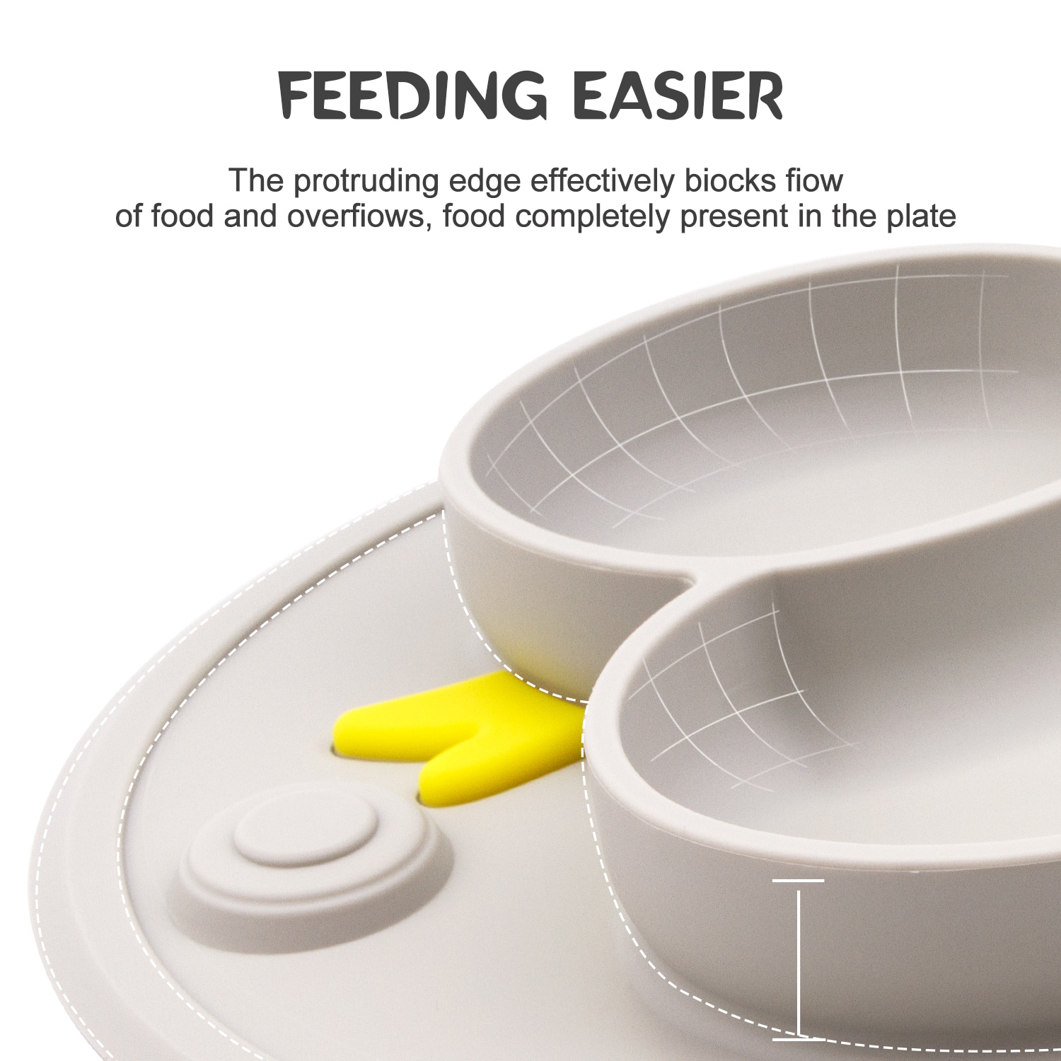 Anti-slip Baby Dishes Food Grade Silicone Plate for Toddler Self-Feeding Suction Placemat Baby stuff Bowl Plush Baby accessories Anti-slip Baby Dishes Food Grade Silicone Plate for Toddler Self-Feeding Suction Placemat Baby stuff Bowl Plush Baby accessories