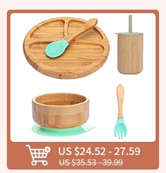 Baby Dish Baby Bowls Plates and Spoons Set Crab Kawaii Dishes Food Silicone Feeding Bowl Non-Slip Babies Tableware Kids Stuff