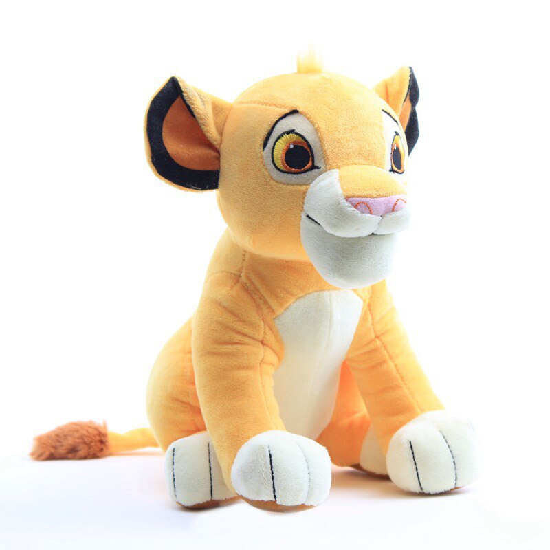 Hot! The Lion King Plush Toys 26cm Simba Nala Cute Soft Animals  Lion Stuffed Dolls For Children Birthday Gifts