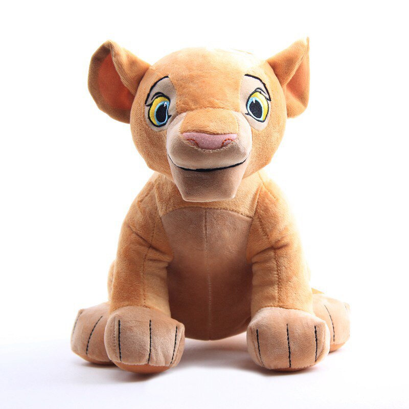 Hot! The Lion King Plush Toys 26cm Simba Nala Cute Soft Animals  Lion Stuffed Dolls For Children Birthday Gifts