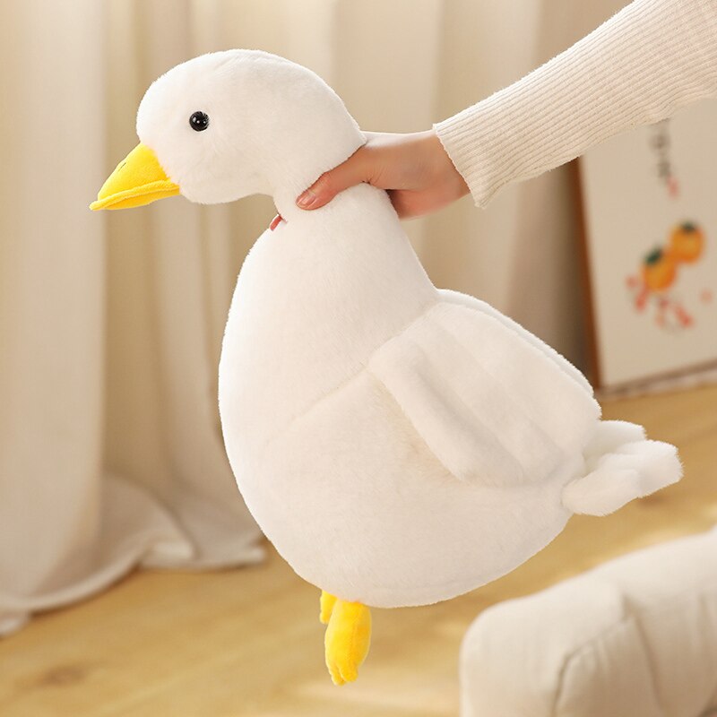30cm Kawaii Duck Toys Peluche Animals Doll Stuffed Toys For Baby Lifelike Yellow/Black Duck Plush Toy For Girls Children's Gift
