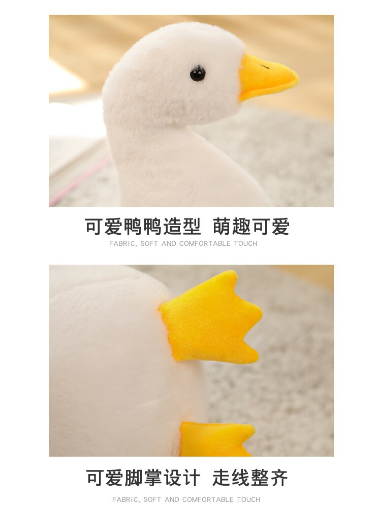 30cm Kawaii Duck Toys Peluche Animals Doll Stuffed Toys For Baby Lifelike Yellow/Black Duck Plush Toy For Girls Children's Gift