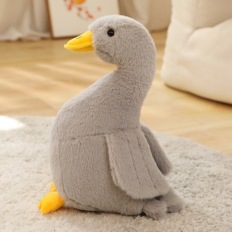 30cm Kawaii Duck Toys Peluche Animals Doll Stuffed Toys For Baby Lifelike Yellow/Black Duck Plush Toy For Girls Children's Gift