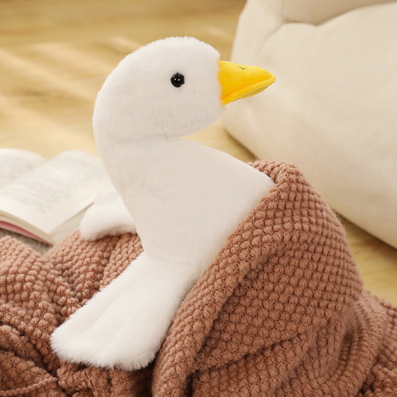 30cm Kawaii Duck Toys Peluche Animals Doll Stuffed Toys For Baby Lifelike Yellow/Black Duck Plush Toy For Girls Children's Gift