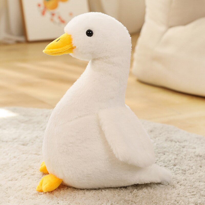 30cm Kawaii Duck Toys Peluche Animals Doll Stuffed Toys For Baby Lifelike Yellow/Black Duck Plush Toy For Girls Children's Gift