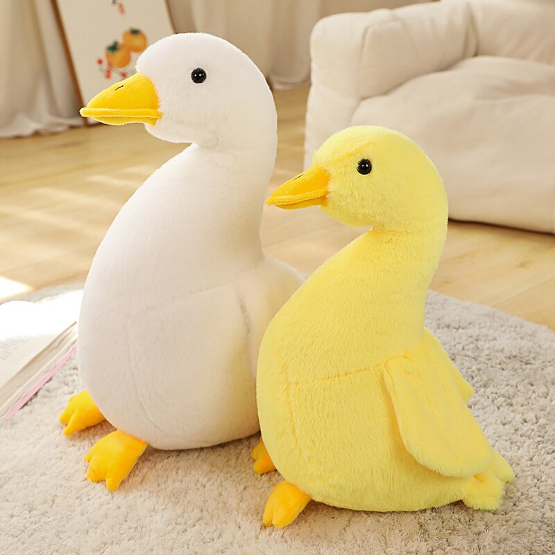 30cm Kawaii Duck Toys Peluche Animals Doll Stuffed Toys For Baby Lifelike Yellow/Black Duck Plush Toy For Girls Children's Gift