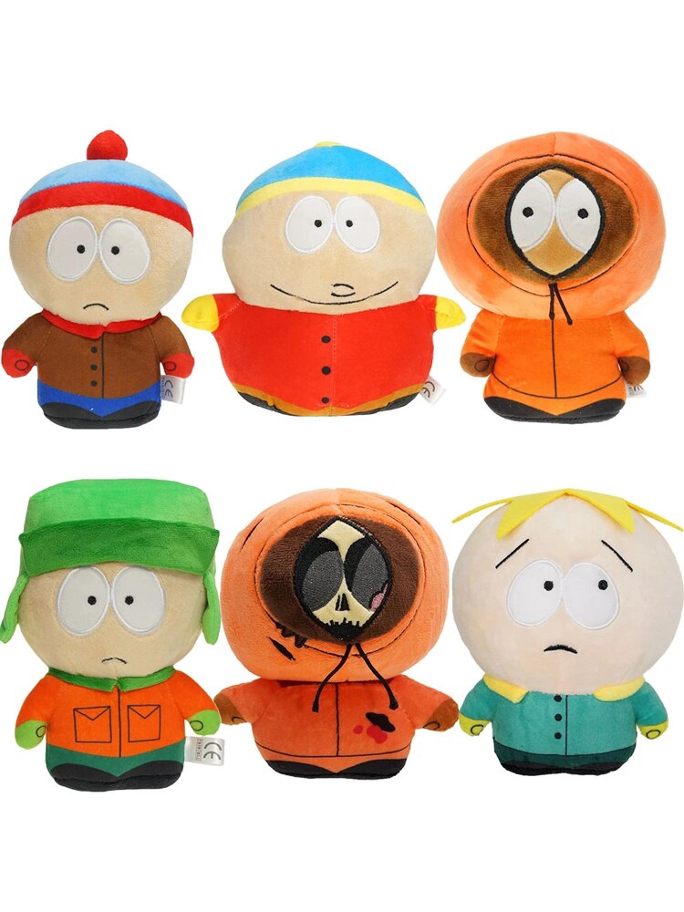 New 20cm South Park Plush Toys cartoon Plush Doll Stan Kyle Kenny Cartman Plush Pillow Peluche Toys Children Birthday Gift