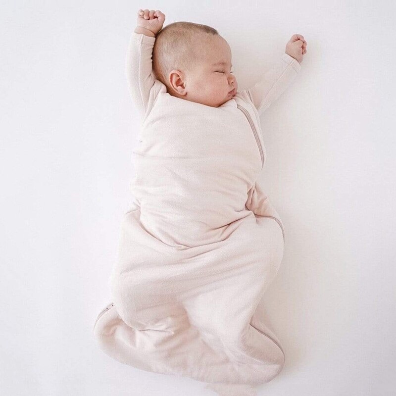 Bamboo Fiber Baby Summer Sleeping Bag Soft Comfortable Zipper Infant Baby Newborn Sleep Sack Sleeveless Sleep Bags for Kids