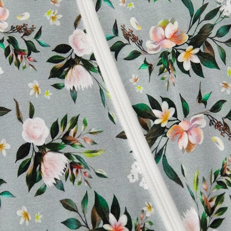 Bamboo Fiber Baby Zippered Romper Printed Baby Boy Girl Clothes Newborn One-piece Bodysuit Baby Onesie Bamboo Baby Clothing