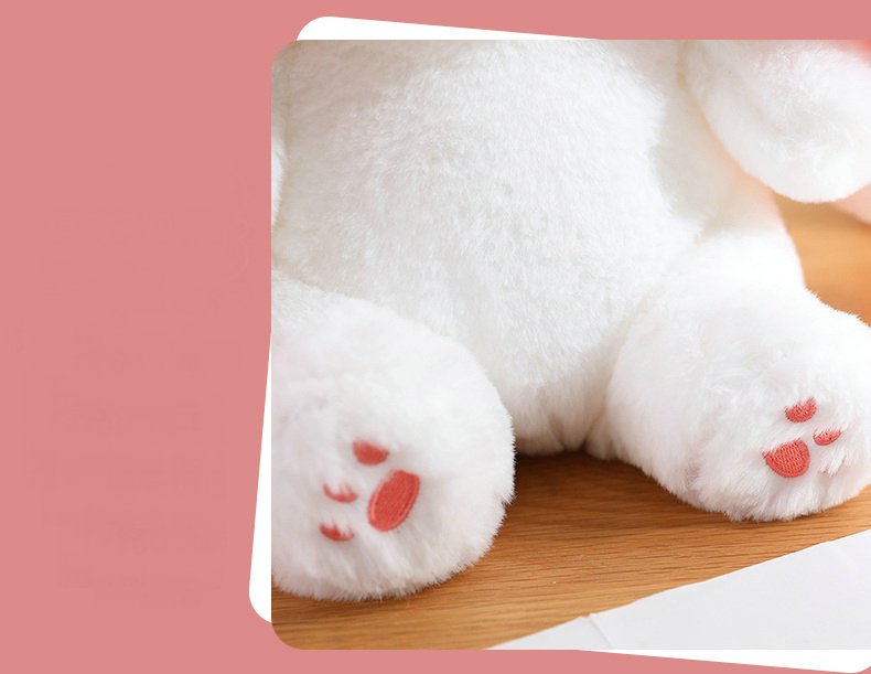 New Cosplay Strawberry Carrot Rabbit Plush Toy Stuffed Creative Bag Into Fruit Transform Baby Cuddly Bunny Plushie Doll for Kids