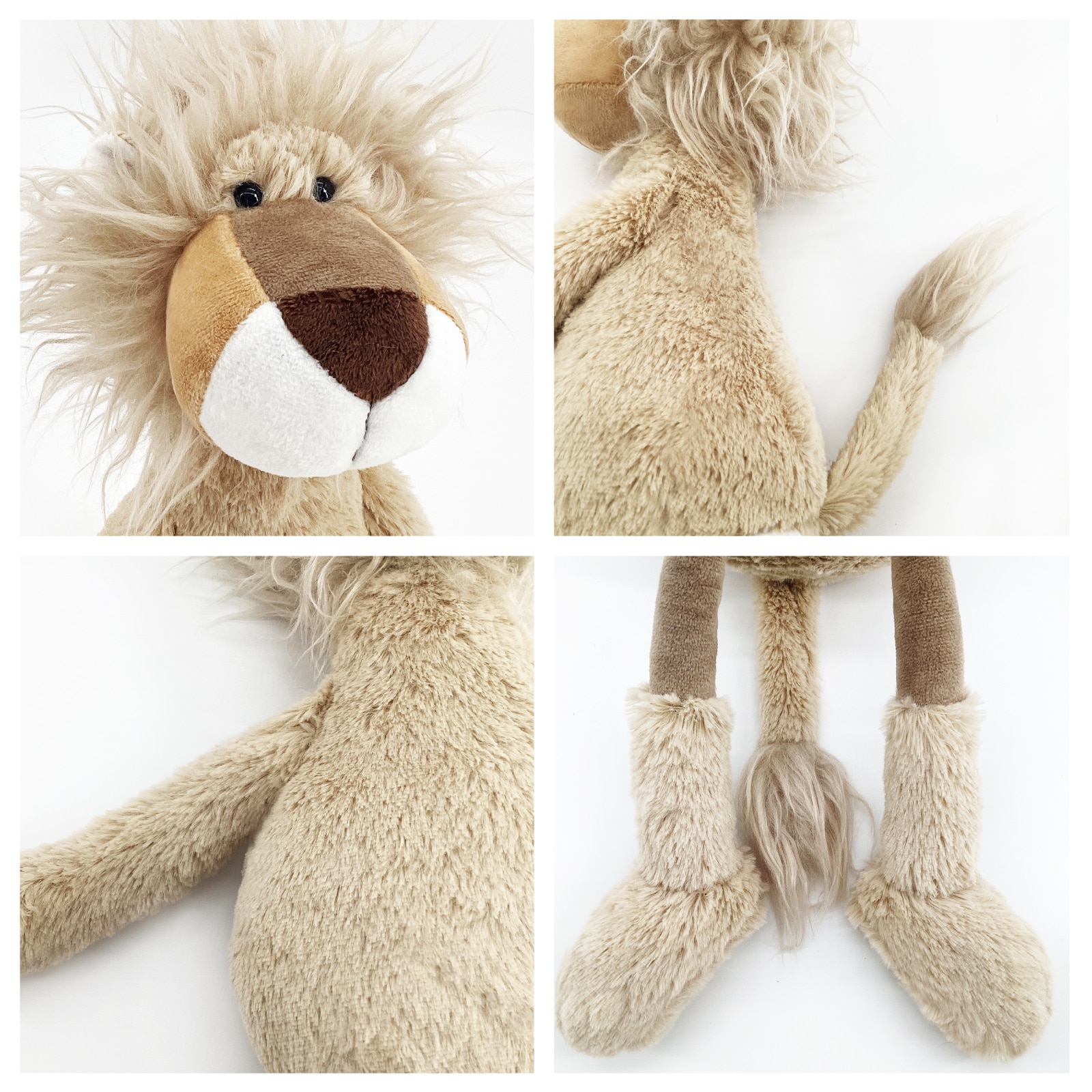 Nice Stuffed Lion High Quality Cute Lion 45cm The Plush Toys Soft Stuffed Animals doll Educational Toys For Children Nice Stuffed Lion High Quality Cute Lion 45cm The Plush Toys Soft Stuffed Animals doll Educational Toys For Children