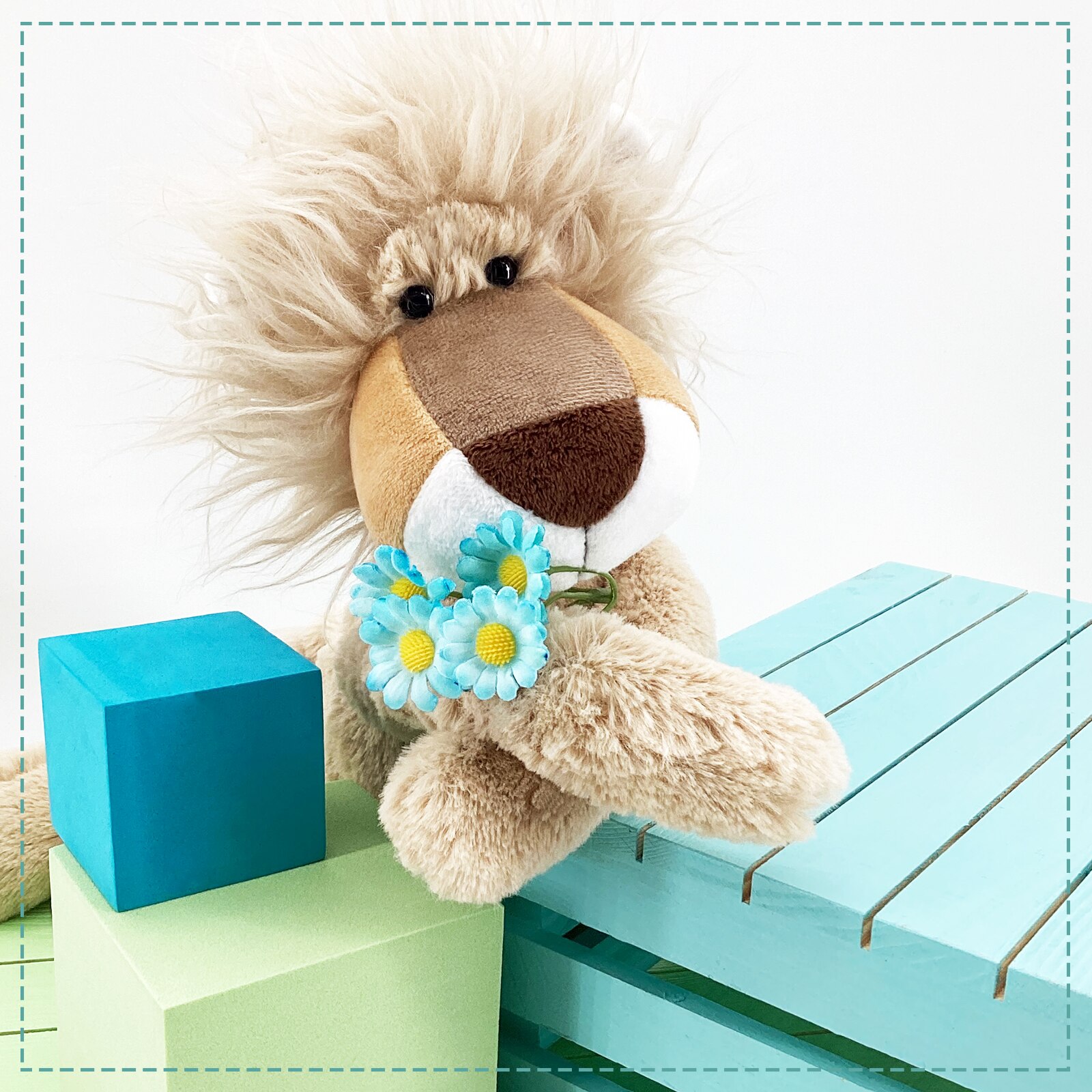 Nice Stuffed Lion High Quality Cute Lion 45cm The Plush Toys Soft Stuffed Animals doll Educational Toys For Children